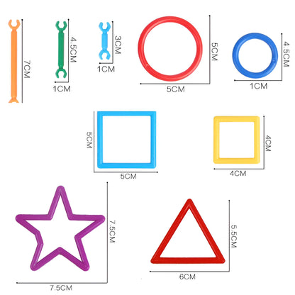 Stick Puzzle Building Blocks – Mini Smart Sticks Construction Set for Kids - Creative STEM Toy