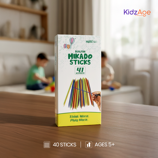 2 x Mikado Jumbo Plastic Sticks, Fun Family Indoor Board Game for Adults and Kids