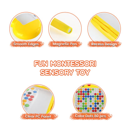 toddler educational toy magnetic bead board for drawing and pattern making