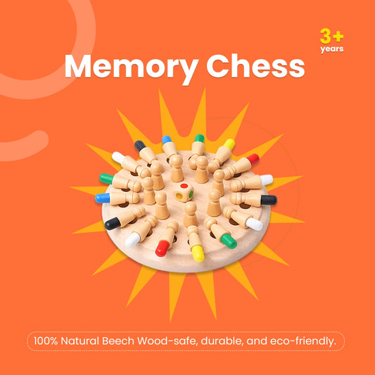 Wooden memory match stick game for kids colorful brain training board game age 3+