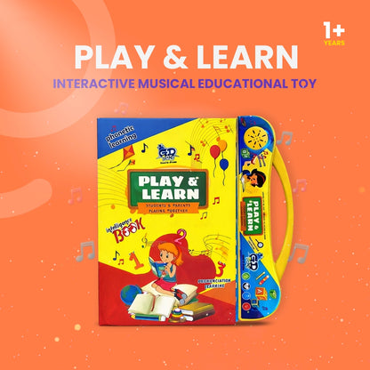 Play & Learn Intelligence Book for Kids | Interactive Musical Educational Toy