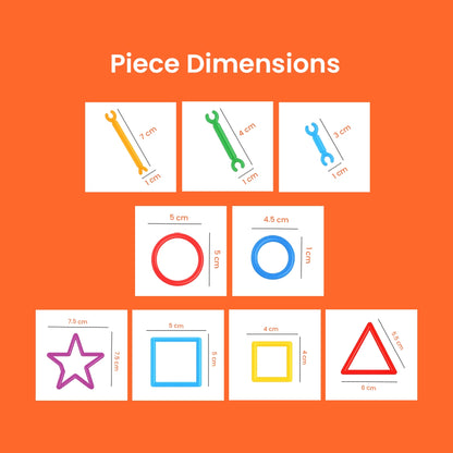 Smart Stick Puzzle Set for Kids | Creative STEM Construction Toy