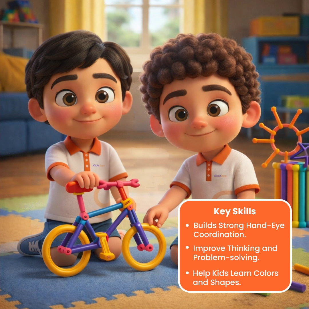Smart Stick Puzzle Set for Kids | Creative STEM Construction Toy