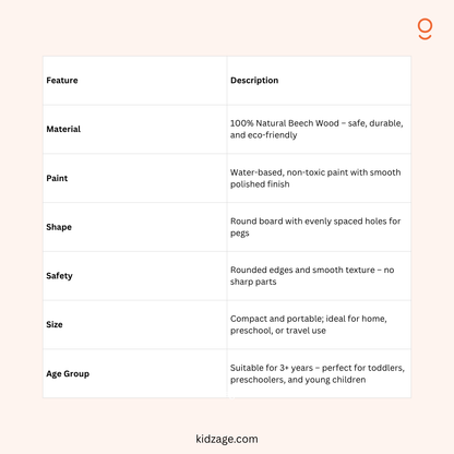 Wooden Memory Match Stick Chess Game | Colorful Brain Training Toy for Kids | Early Learning & Family Fun Board Game